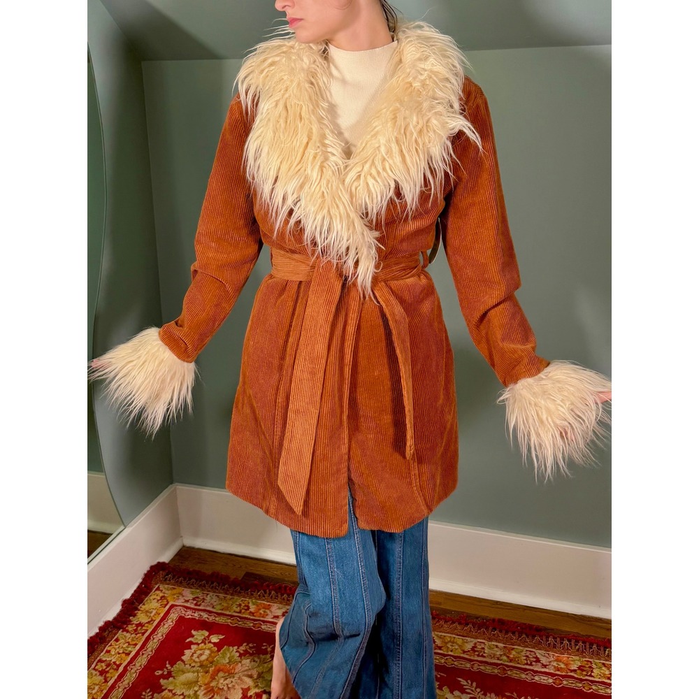 NWTs Penny Lane Style Coat Altar'd State Boho Hippie 1970s Vintage 70s Jacket - Picture 4 of 7